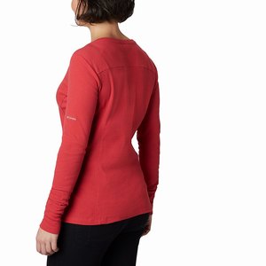 Columbia Fall Pine™ Långärmad Pullover Dam Röda (PDAIL4528)